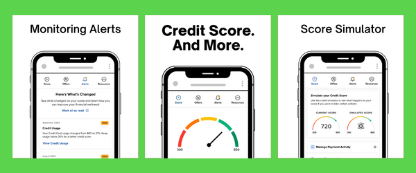 Credit Score and More in Mobile App